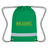 Lil' Bit Reflective Non-woven Drawstring Bag