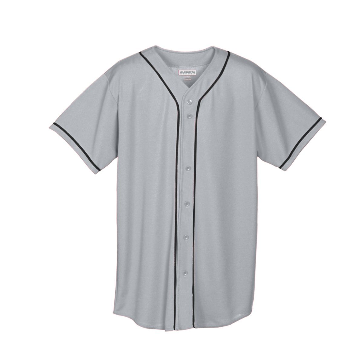 Youth Wicking Mesh Button Front Jersey