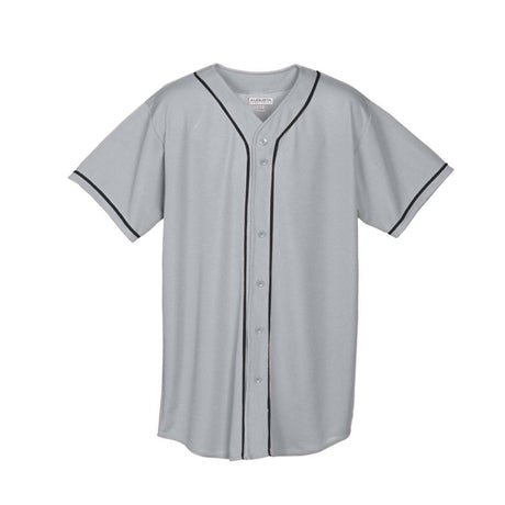 Youth Wicking Mesh Button Front Jersey