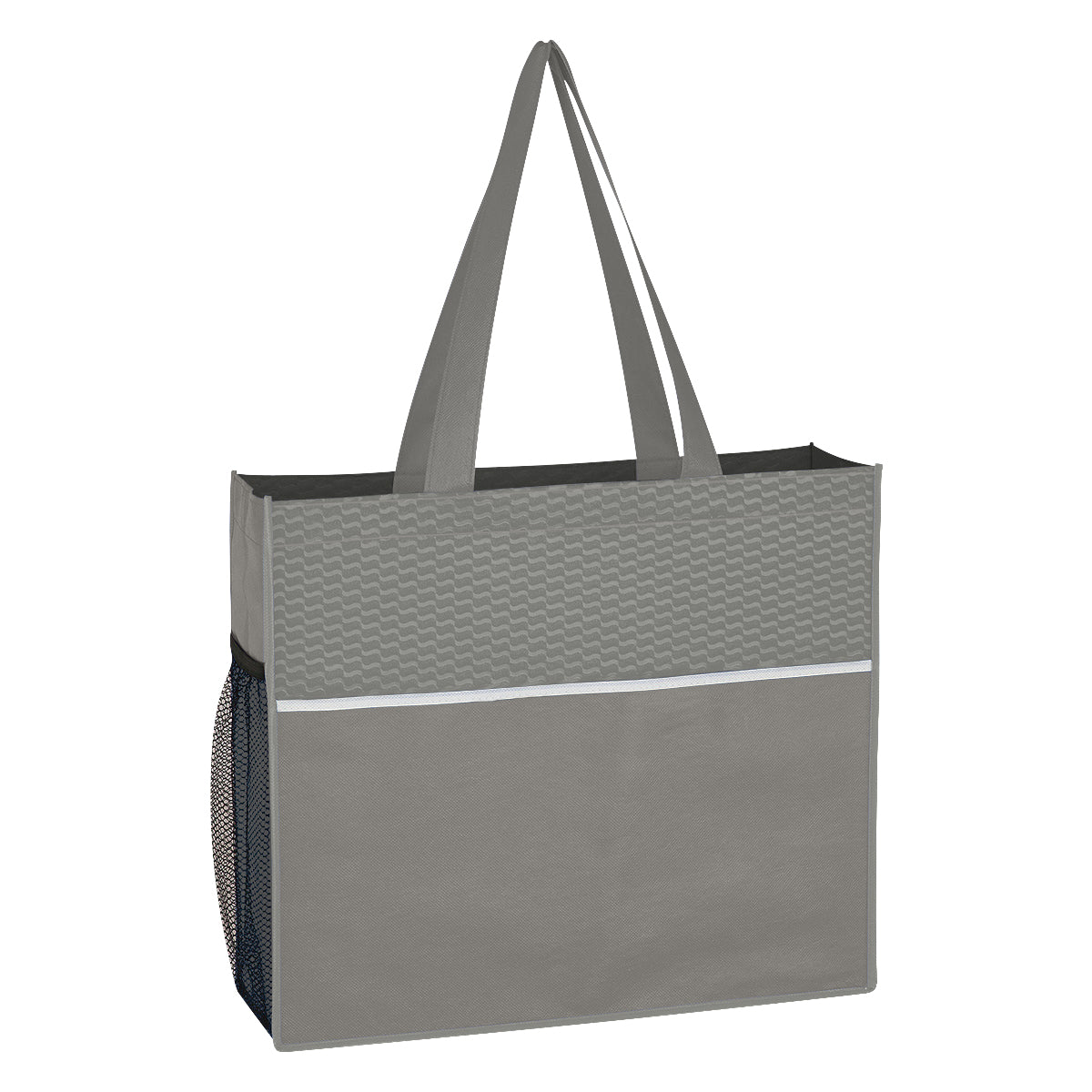 Non-woven Wave Design Tote Bag