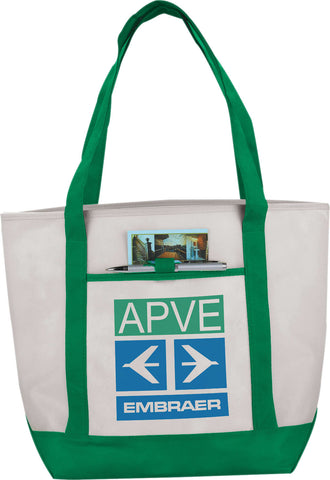 Lighthouse Non-Woven Boat Tote