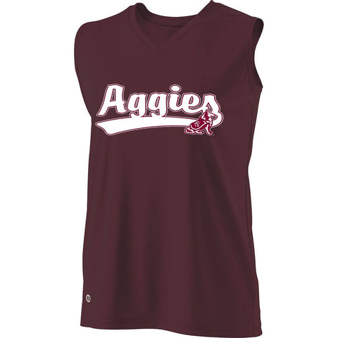 Holloway Sportswear Collegiate Ladies' Curve Jersey - Texas A&M Aggies