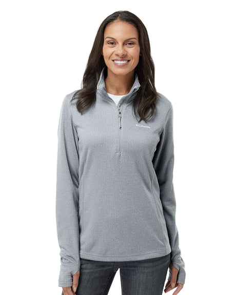 Columbia Women's Park View Grid Fleece Half-Zip
