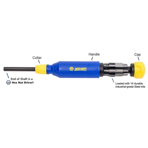 15-In-1 Multi Bit Screwdriver