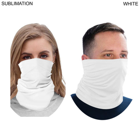 Survivor Themed Sublimated Neck Gaiter, Lightweight, Seamless, 2way stretch, raw edges