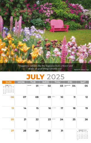 Galleria Wall Calendar 2025 Flowers & Gardens