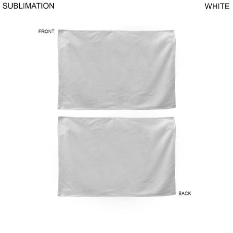 Gym, Workout towel in Microfiber Dri-lite Terry Towel, 12x18, Sublimated Edge to Edge 2 sides