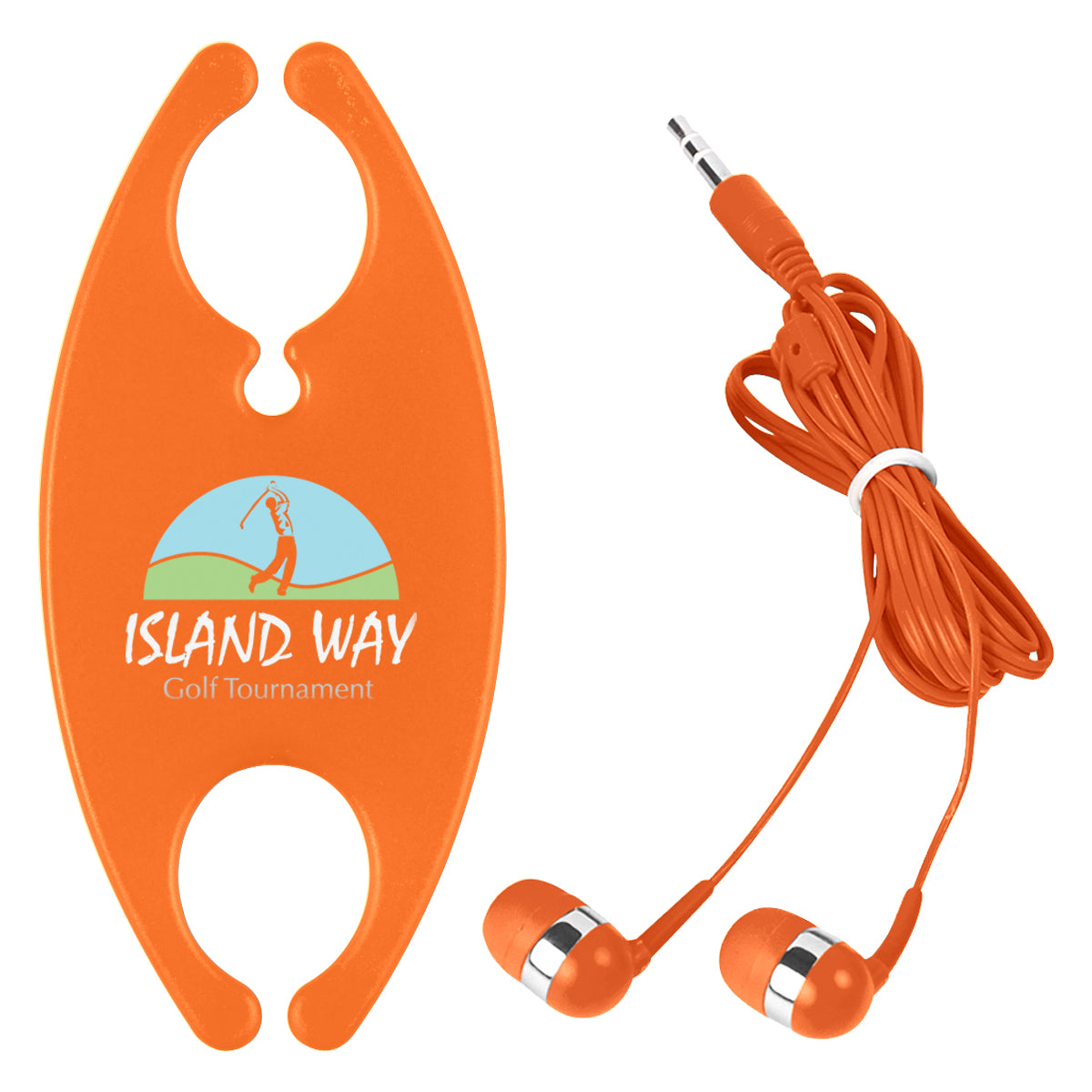 Earbuds With Cord Organizer