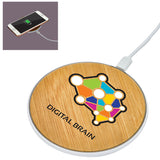 Bamboo Print Wireless Charger