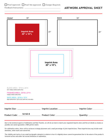 24 Hr Express Ship - Poplin White Pillowcase, 33x21, 2