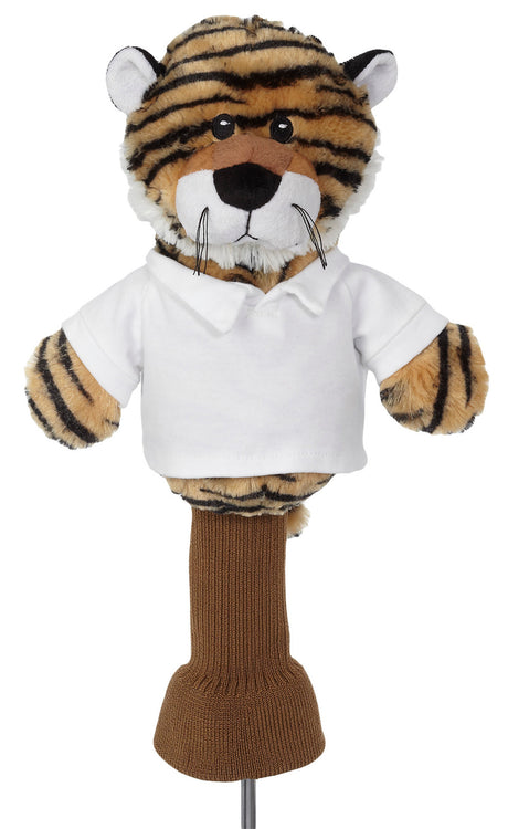 Cuddle Pals Head Cover "Tiger in the Woods" w/Golf Shirt