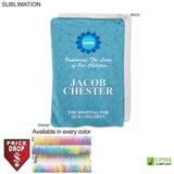 Ultra Soft and Smooth Microfleece Baby Blanket 30x40, Sublimated Edge to Edge 1 side