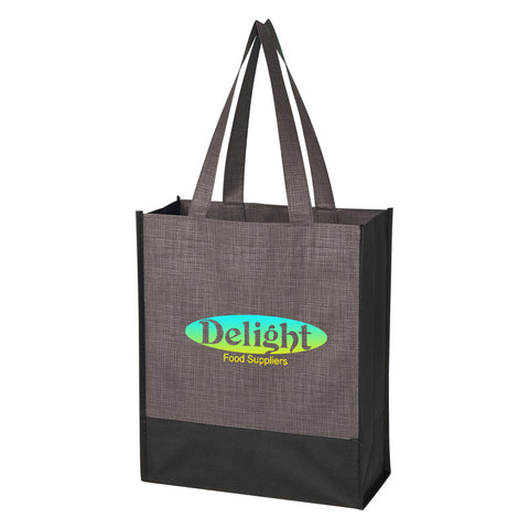 Crosshatch Mini Non-woven Tote Bag