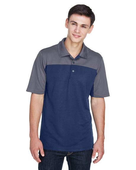 CORE 365 Men's Balance Colorblock Performance Piqué Polo
