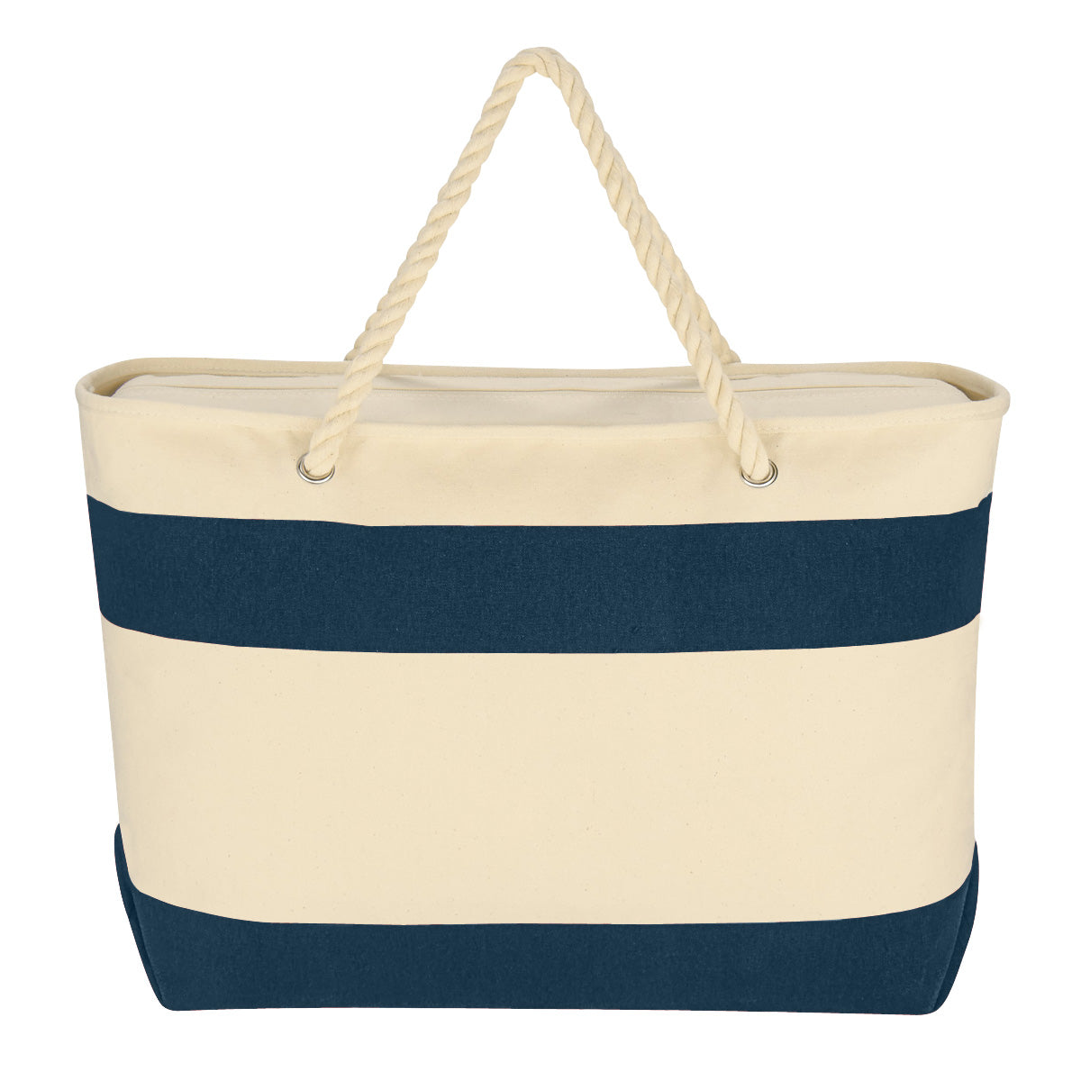 Large Cruising Tote Bag With Rope Handles
