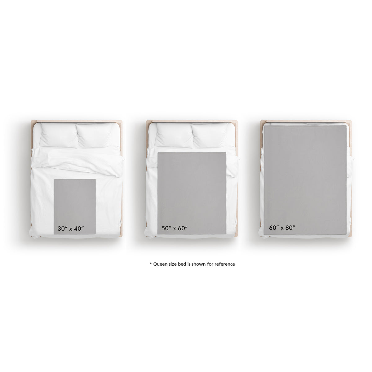 24 Hr Express Ship - Plush and Cozy Mink Flannel Fleece Blanket, 30x60, Sublimated Edge to Edge