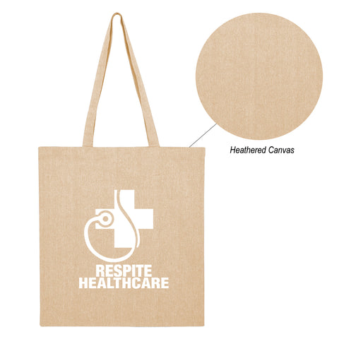 Harlow Heathered Tote Bag