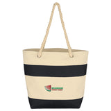 Cruising Tote Bag With Rope Handles