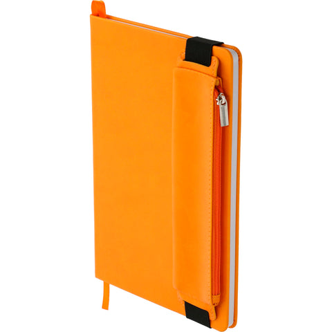 FUNCTION Office Hard Bound Notebook With Pen Pouch