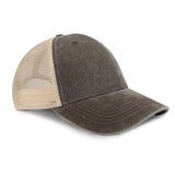 Constructed Garment Washed Pigment Dyed Delxue Mesh Back Cap