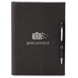 Linen Refillable Hard Cover Journal Combo