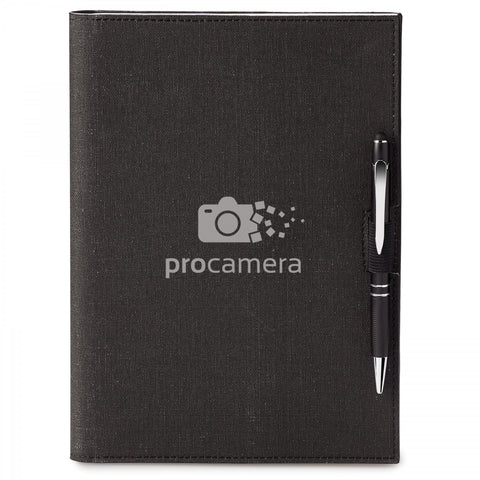 Linen Refillable Hard Cover Journal Combo