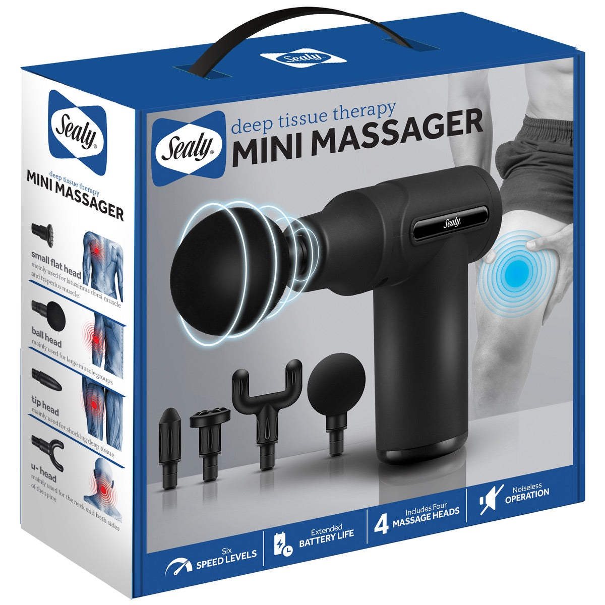 Sealy® Deep Tissue Therapy Mini Massager