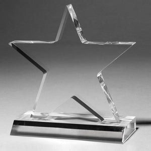 Large Star Award (Laser Engraved)