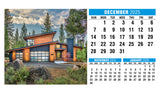 Homes Desk Tent Calendar