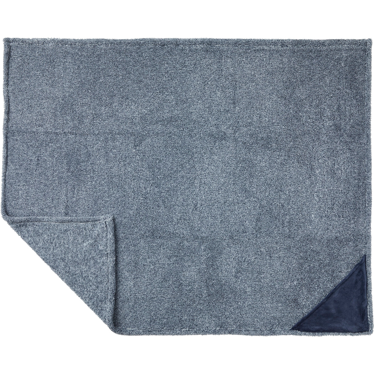Heathered Fuzzy Fleece Blanket