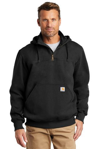Carhartt® Rain Defender® Paxton Heavyweight Hooded Zip Mock Sweatshirt
