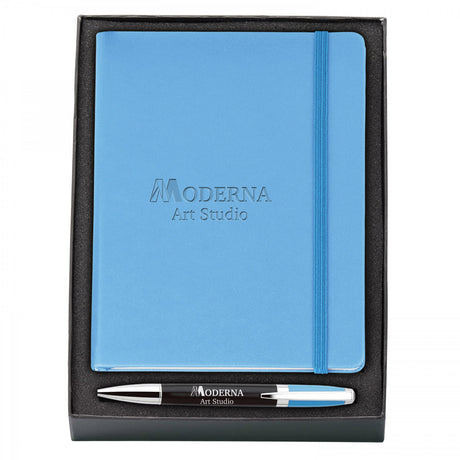 MELODY 2-TONE NEOSKINreg; PEN JOURNAL GIFT KIT