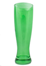 Super Pilsner 16oz emerald coloured glass