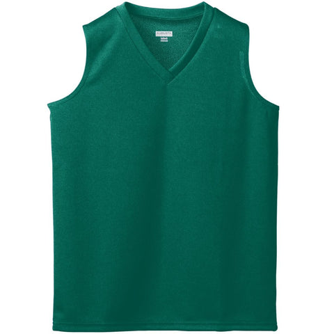 Girls' Wicking Mesh Sleeveless Jersey