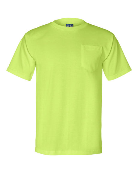 Bayside Union-Made Short Sleeve T-Shirt w/Pocket