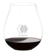 New World Pinot Noir, 25.75oz RIEDEL O crystal stemless wine glass