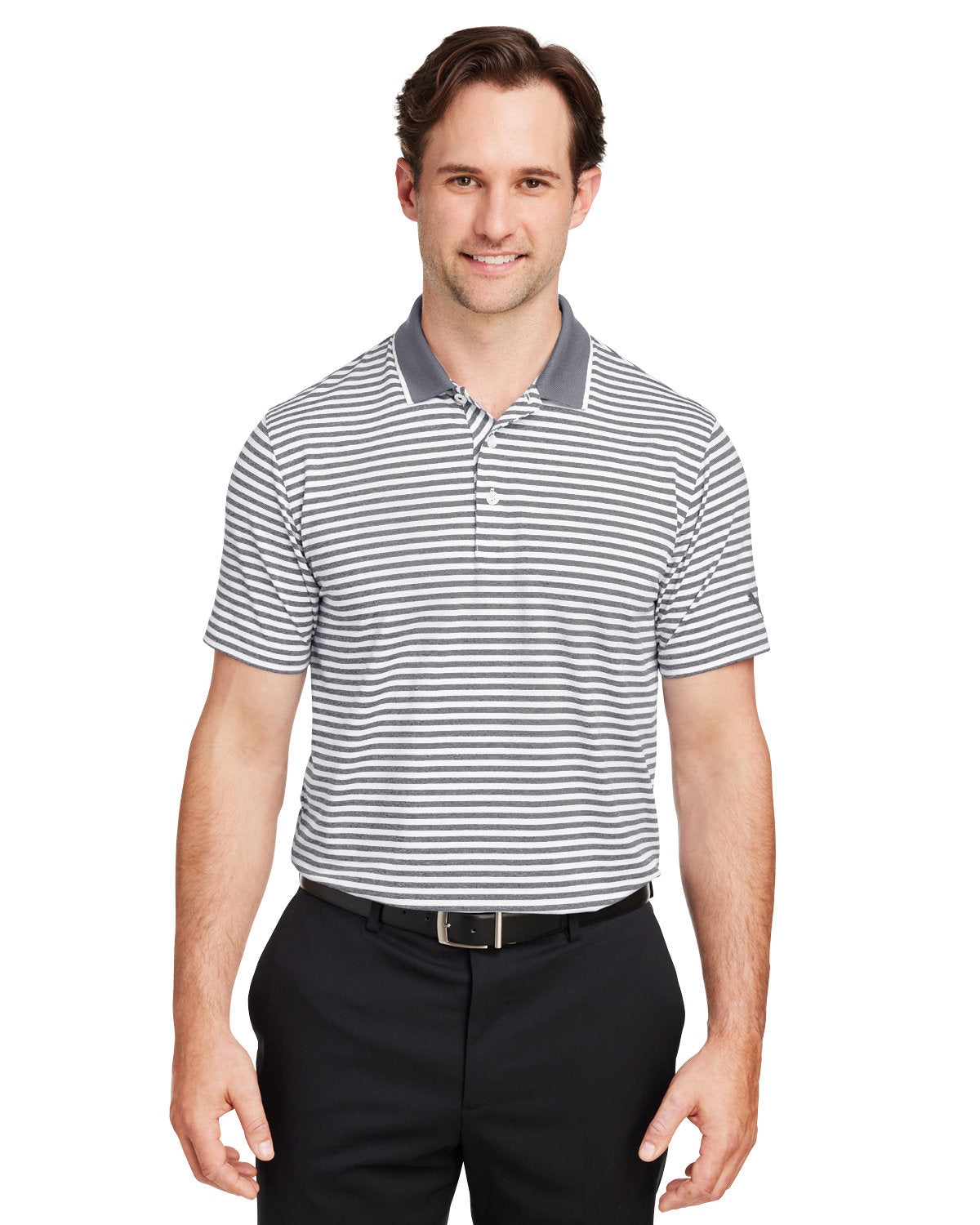 000129 PUMA GOLF Men's Mattr Feeder Polo