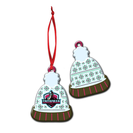 Knit Tuque Ornament (Realism), MADE IN CANADA