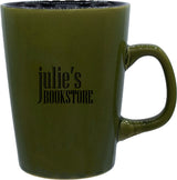 Economy London 15oz green ceramic mug