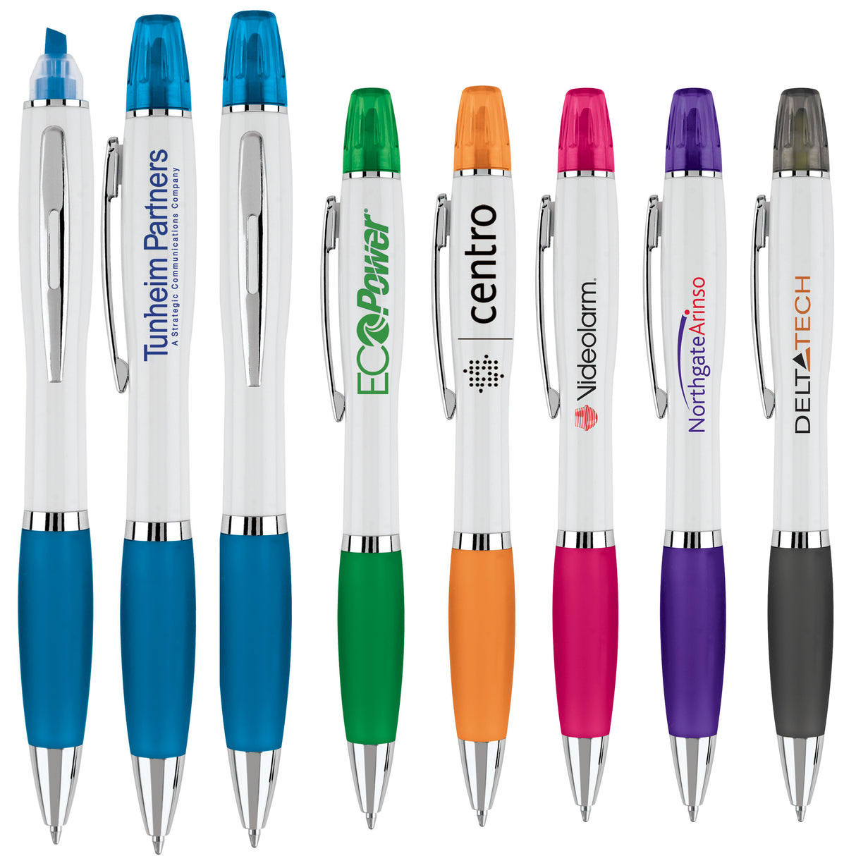 Curvaceous Ballpoint/Highlighter