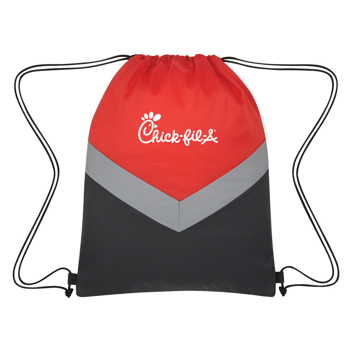 Reflective Stripe Drawstring Sports Pack