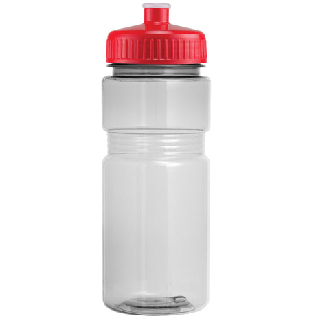 20 Oz. Translucent Recreation Bottle w/ Push Pull Lid