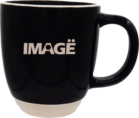 Economy Victorian 14oz black mug
