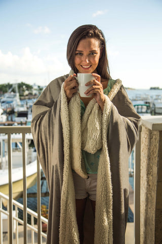 Original Lambswool Throw (Laser Patch)