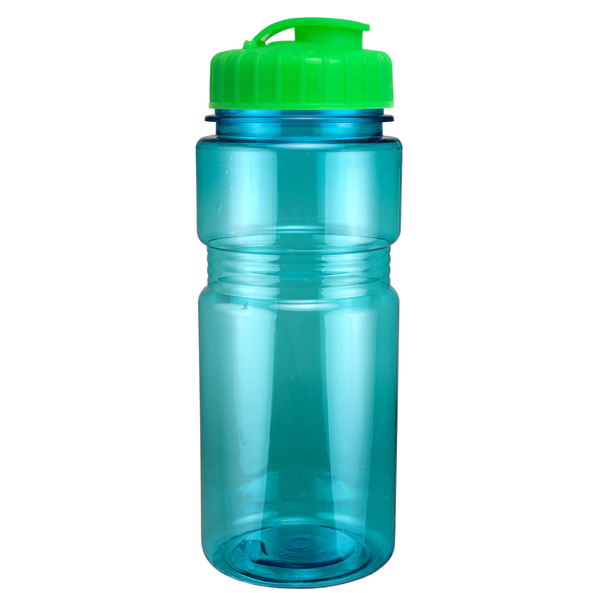 20 Oz. Translucent Recreation Bottle w/ Flip Top Lid