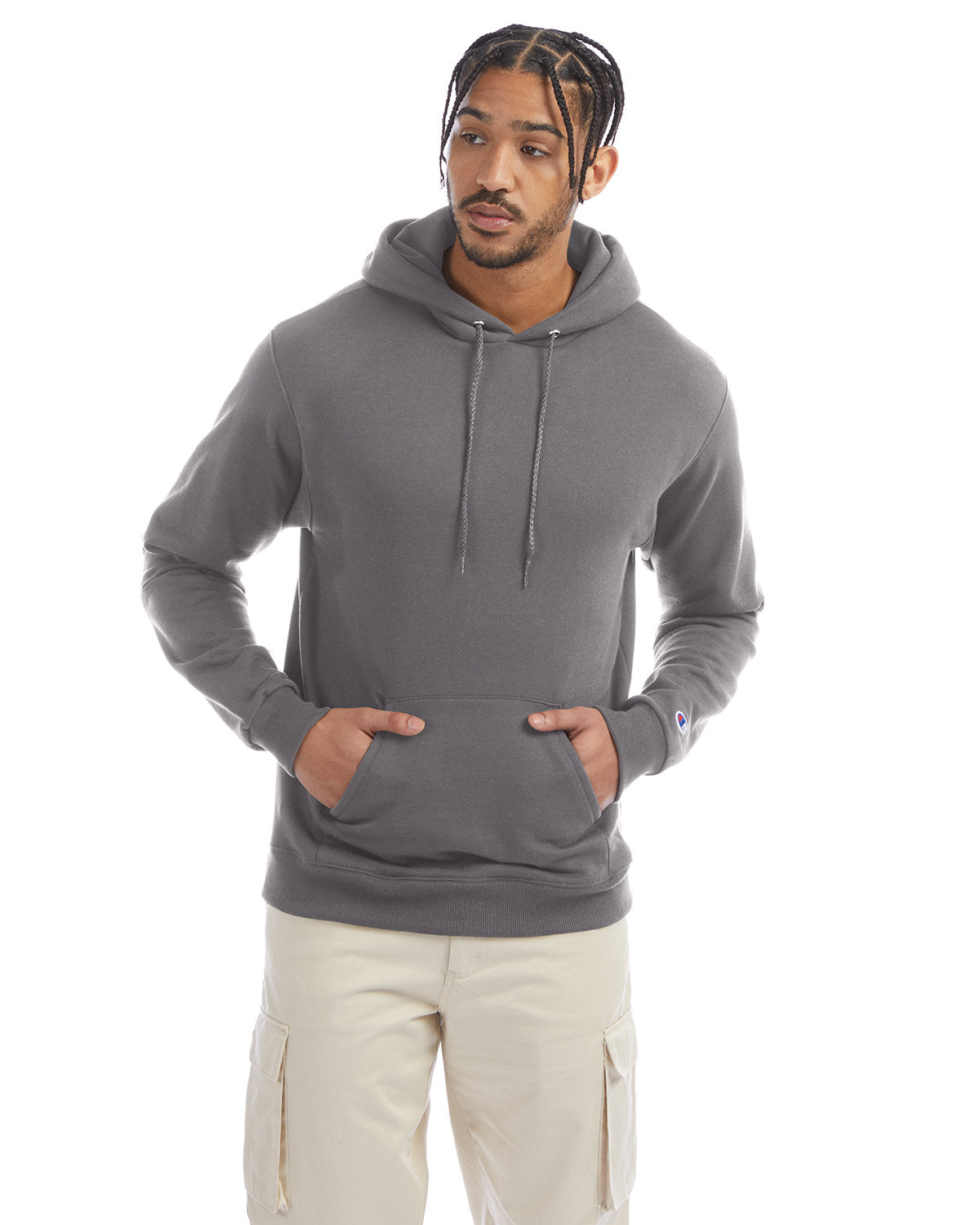 Champion Adult Powerblend® Pullover Hooded Sweatshirt