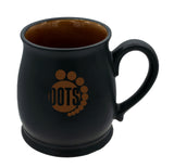 Economy Stockholm 14oz Black/Dark Yellow ceramic mug