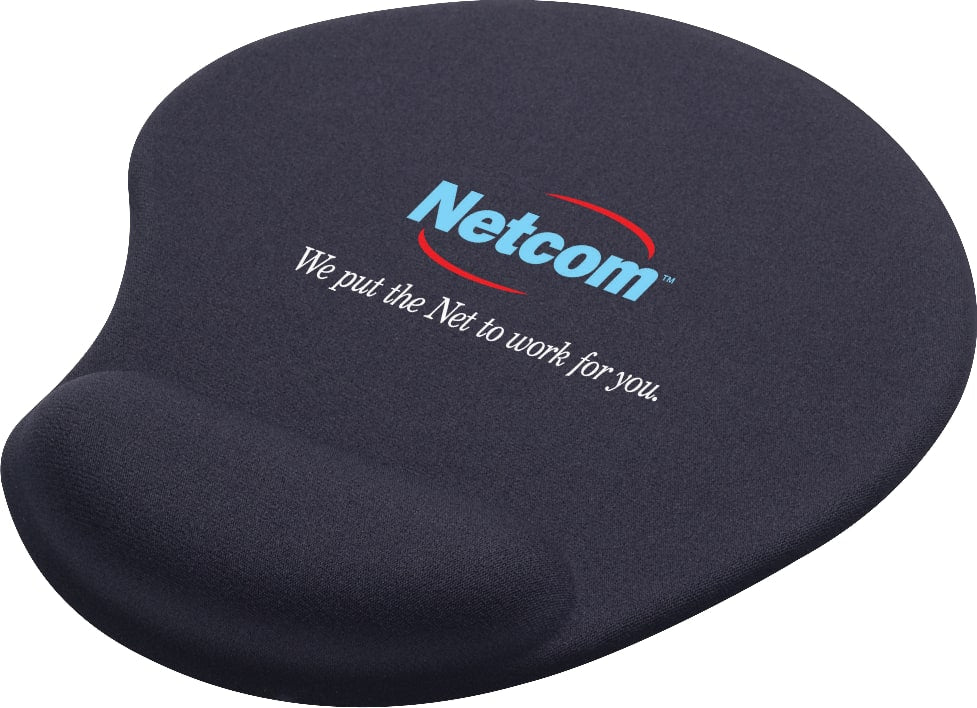 000287 Solid Jersey Gel Mouse Pad / Wrist Rest