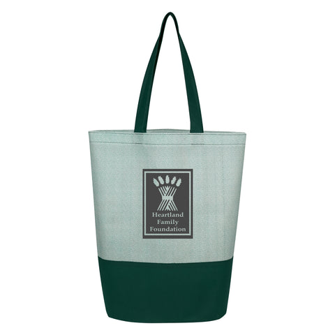 Herringbone Non-woven Tote Bag