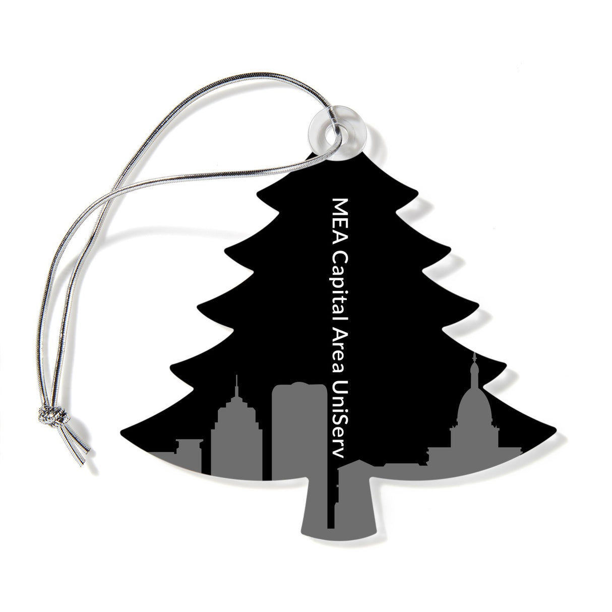 Tree Shaped USA Made Acrylic Ornament
